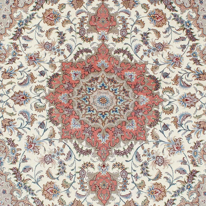 Persisk tæppe - Tabriz - 200 x 153 cm - beige