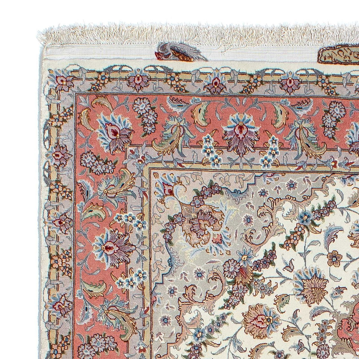 Persisk tæppe - Tabriz - 200 x 153 cm - beige