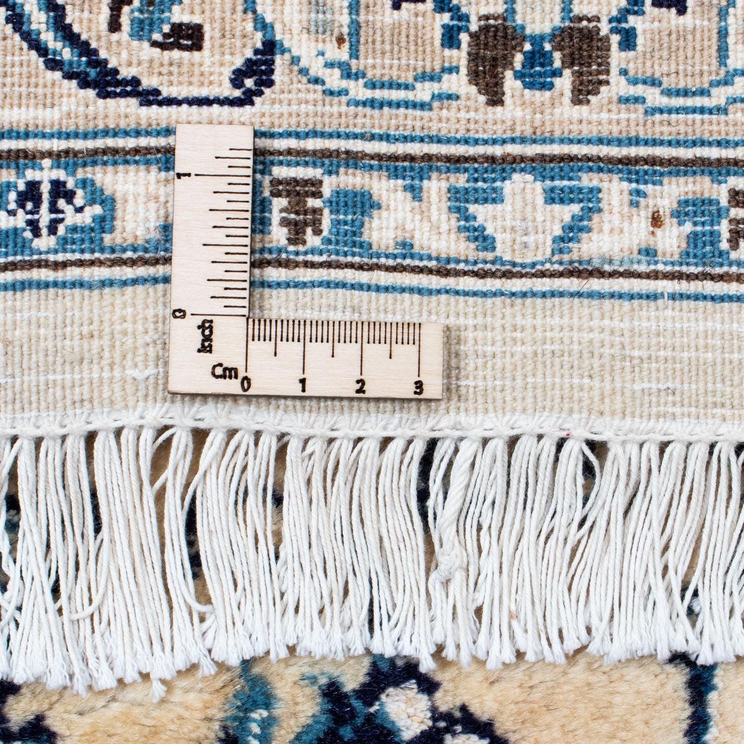 Persisk tæppe - Nain - Royal - 298 x 200 cm - beige