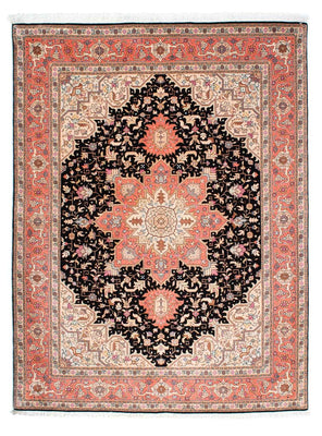 Persisk tæppe - Tabriz - Royal - 207 x 152 cm - lysrød