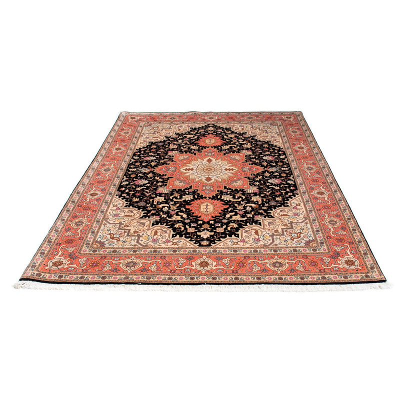 Persisk tæppe - Tabriz - Royal - 207 x 152 cm - lysrød