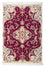 Persisk tæppe - Tabriz - Royal - 90 x 60 cm - mørkerød