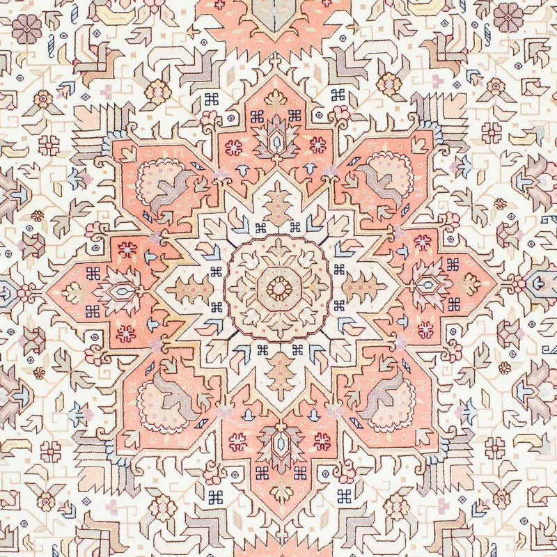 Persisk tæppe - Tabriz - Royal - 216 x 153 cm - beige