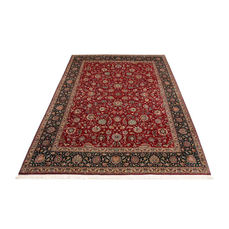 Persisk tæppe - Tabriz - Royal - 388 x 286 cm - mørkerød