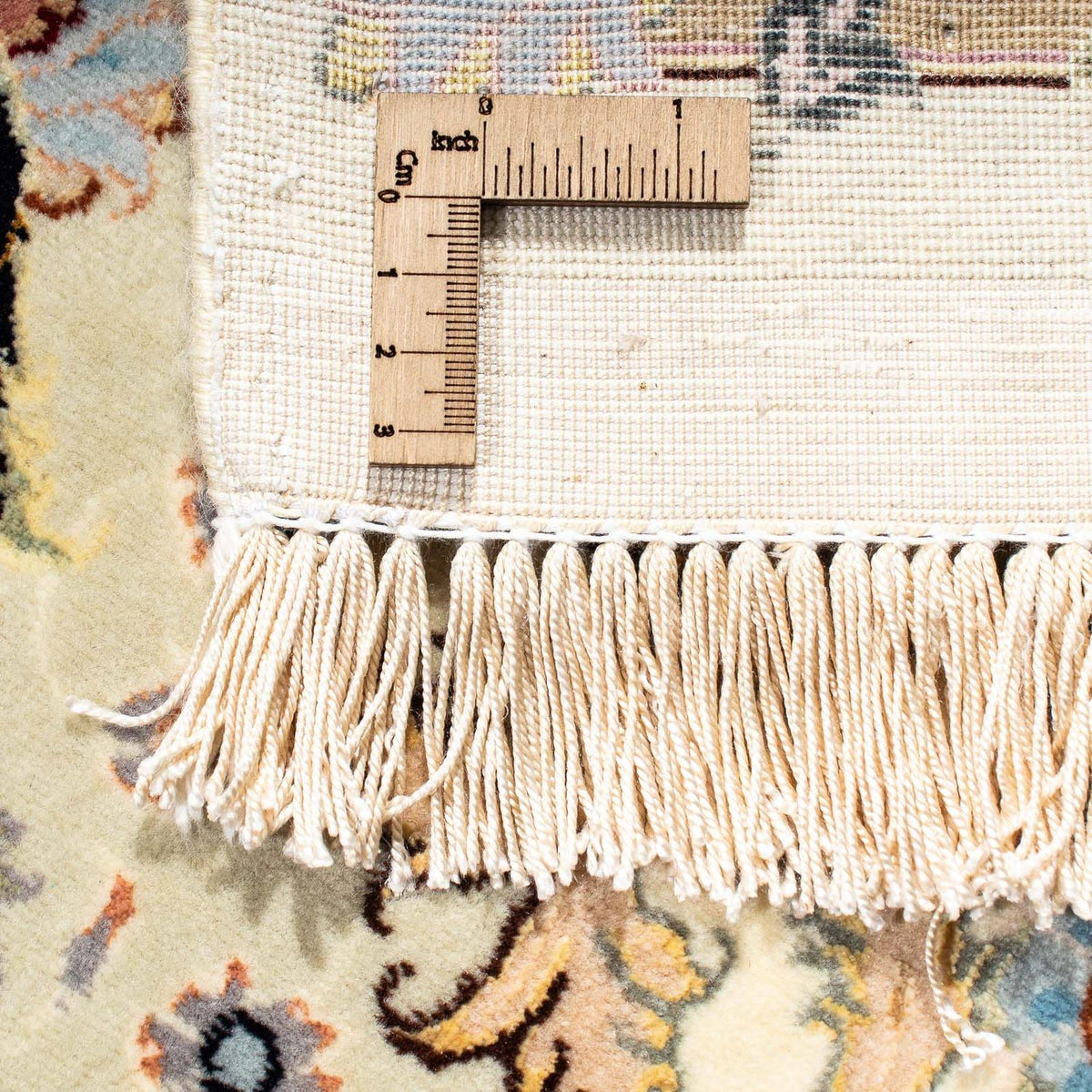 Persisk tæppe - Tabriz - 205 x 150 cm - beige