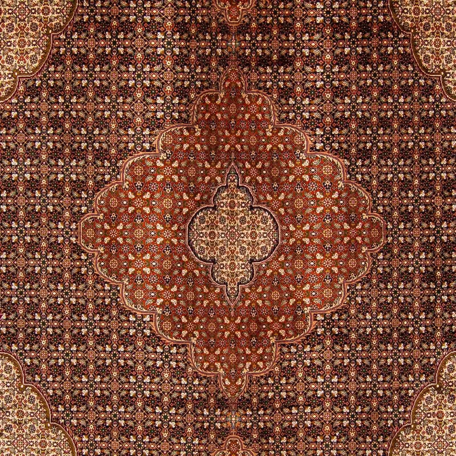 Persisk tæppe - Tabriz - 390 x 295 cm - brun