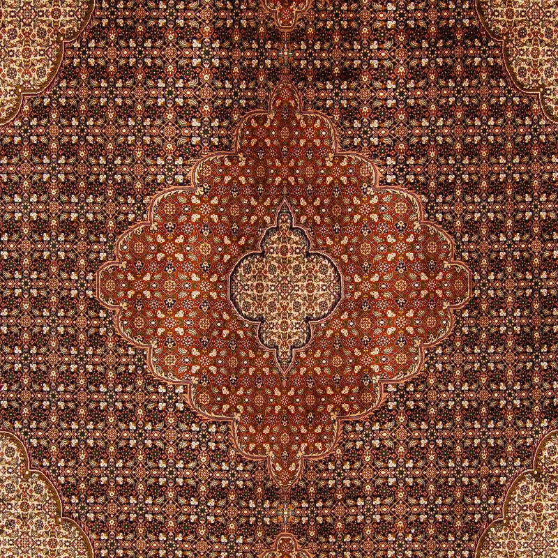Persisk tæppe - Tabriz - 390 x 295 cm - brun