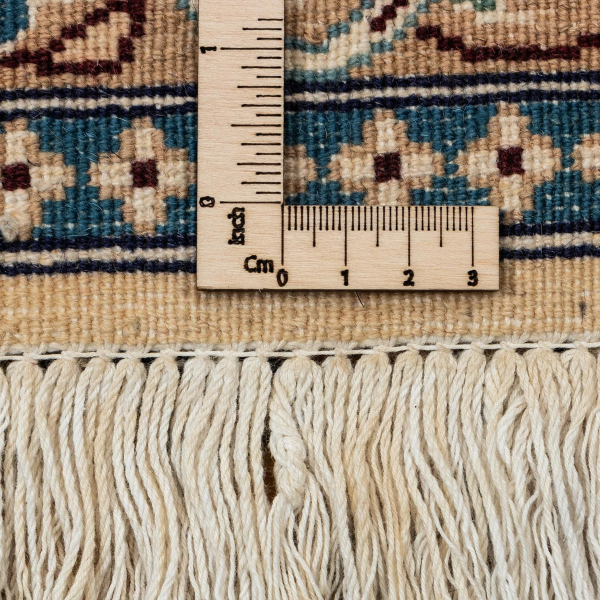 Persisk tæppe - Nain - Royal - 360 x 249 cm - mørk beige