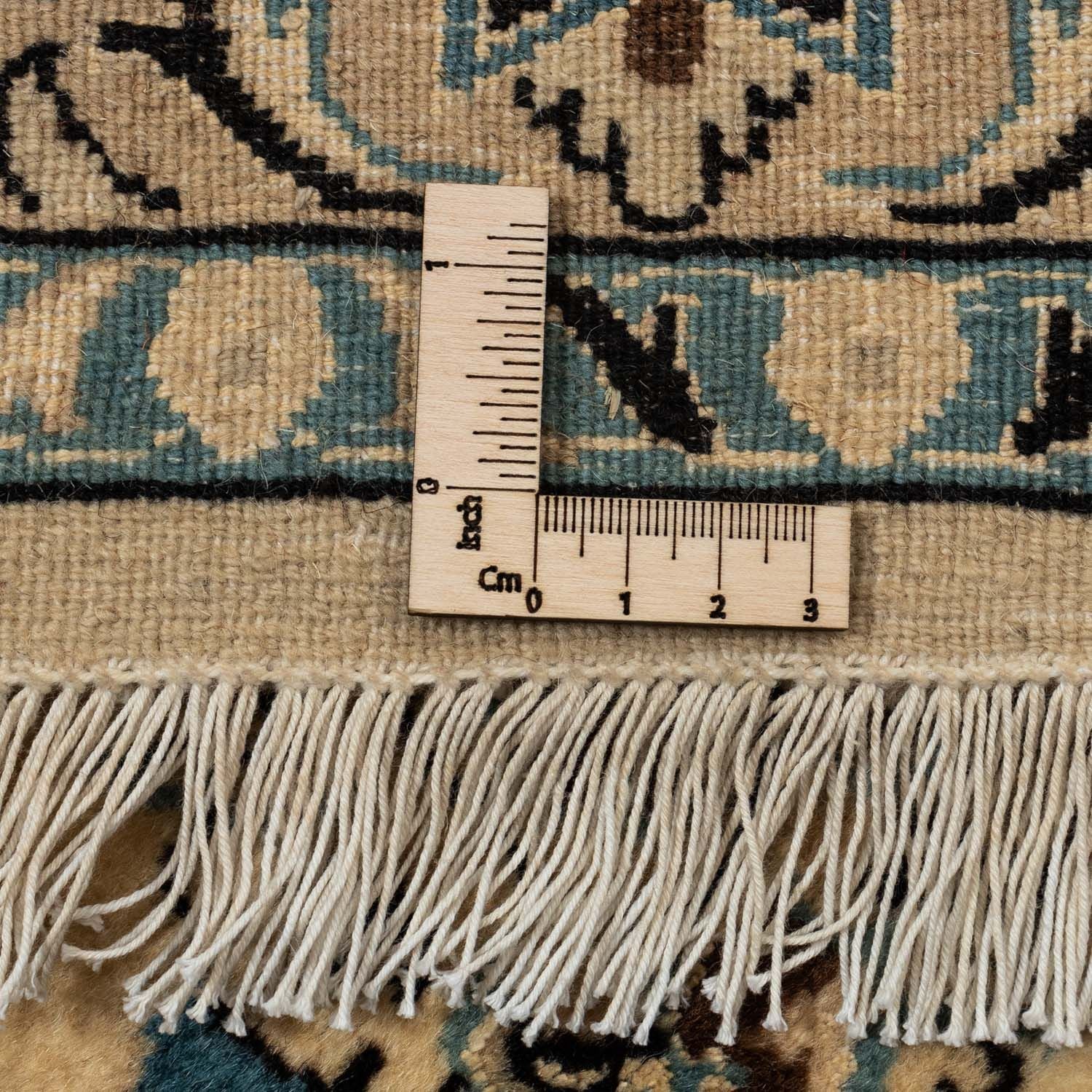 Persisk tæppe - Nain - Royal - 354 x 248 cm - mørk beige