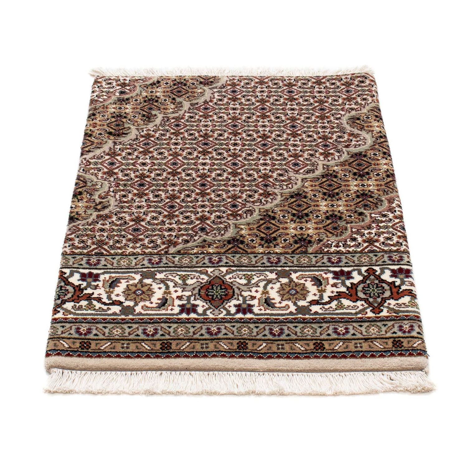 Orientalsk tæppe - Tabriz - 83 x 55 cm - flerfarvet