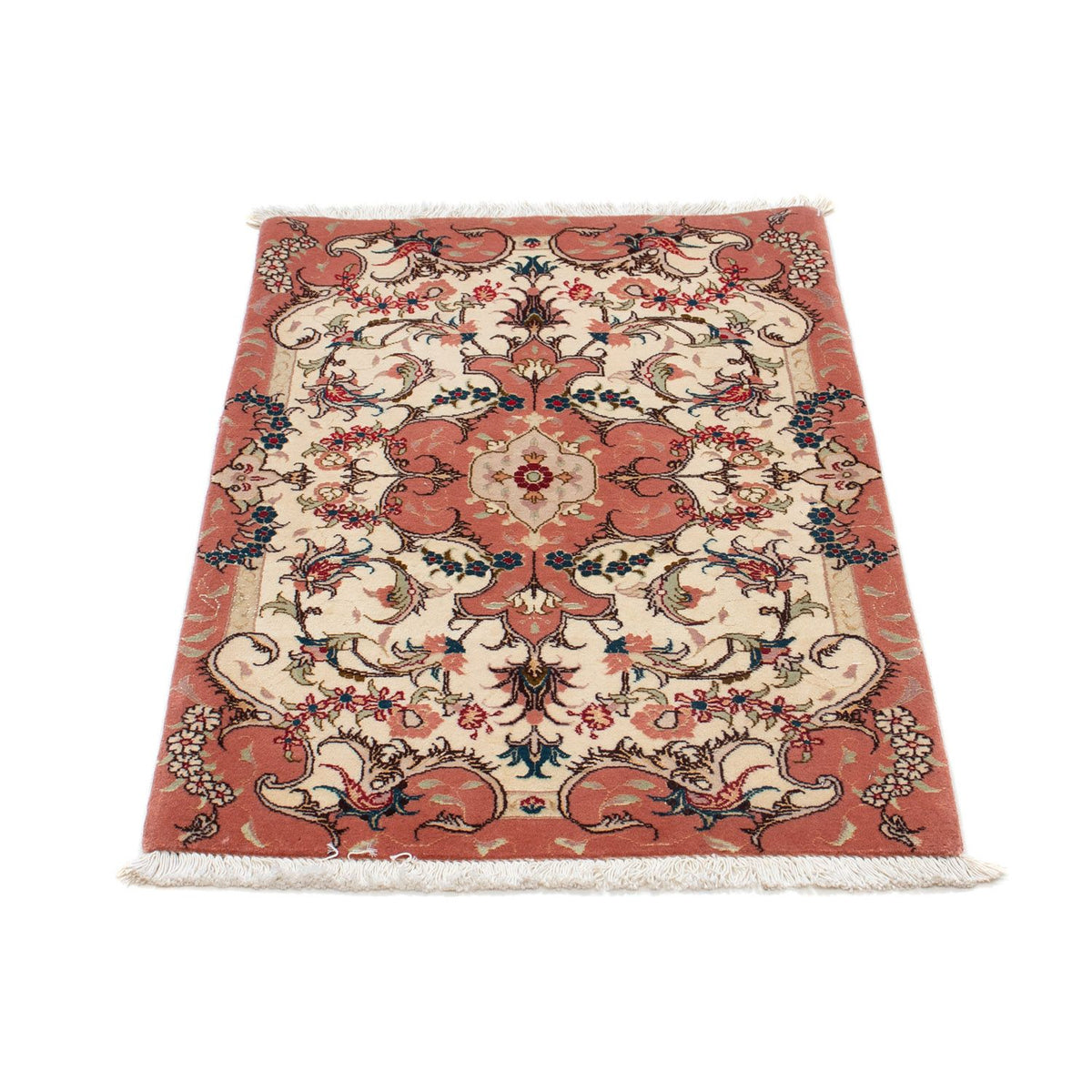 Persisk tæppe - Tabriz - Royal - 90 x 60 cm - beige