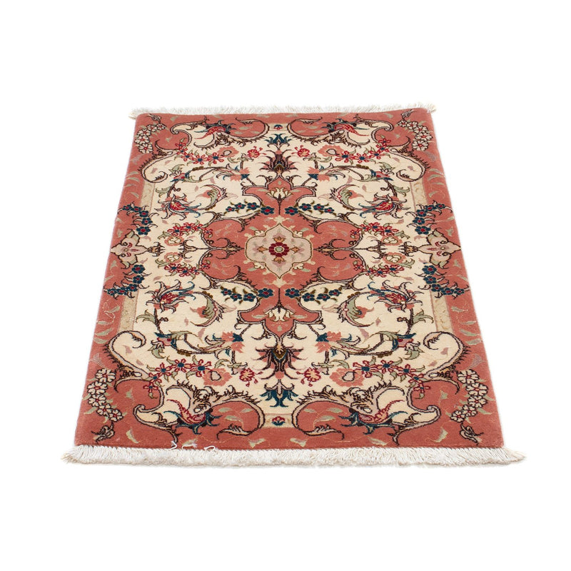 Persisk tæppe - Tabriz - Royal - 90 x 60 cm - beige