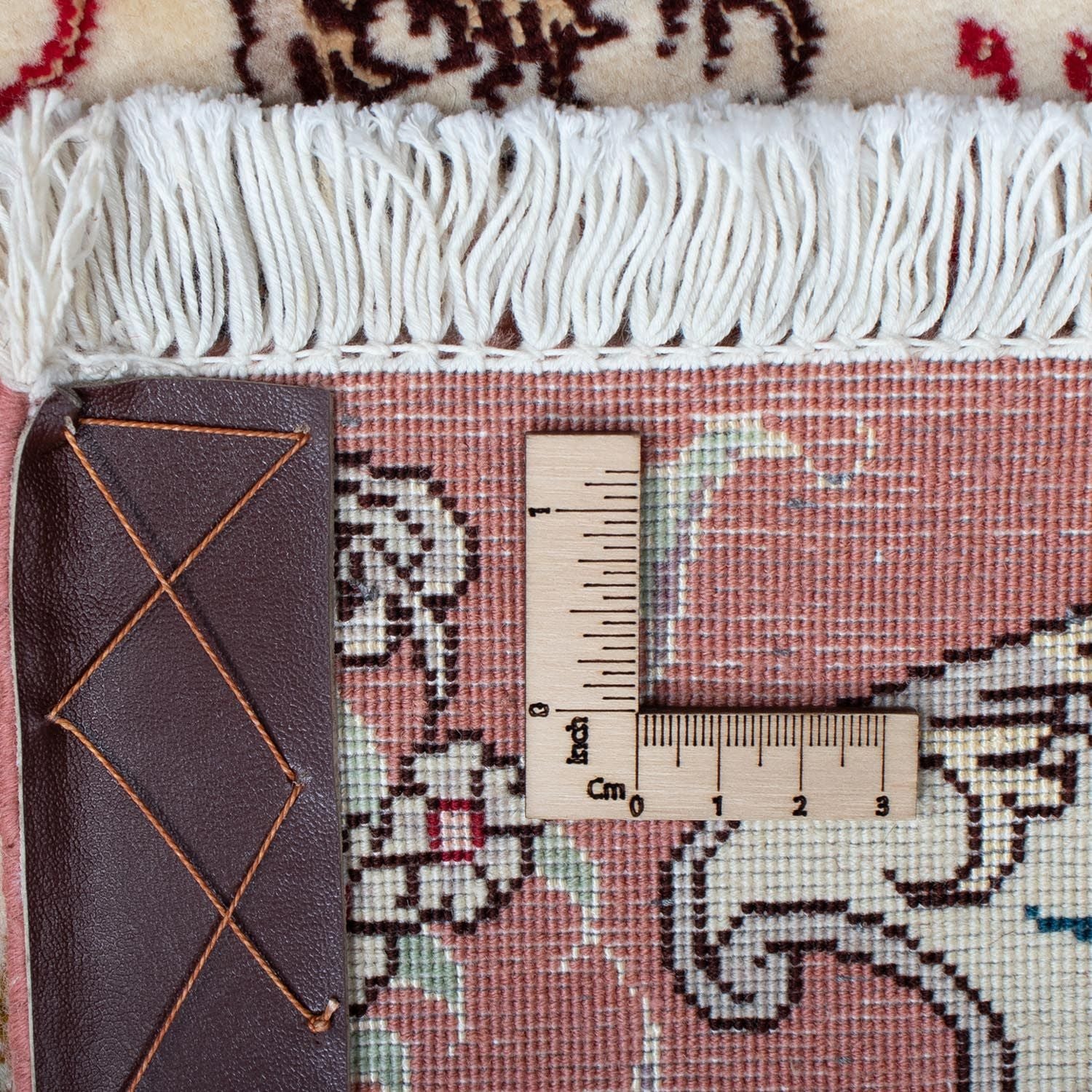 Persisk tæppe - Tabriz - Royal - 90 x 60 cm - beige