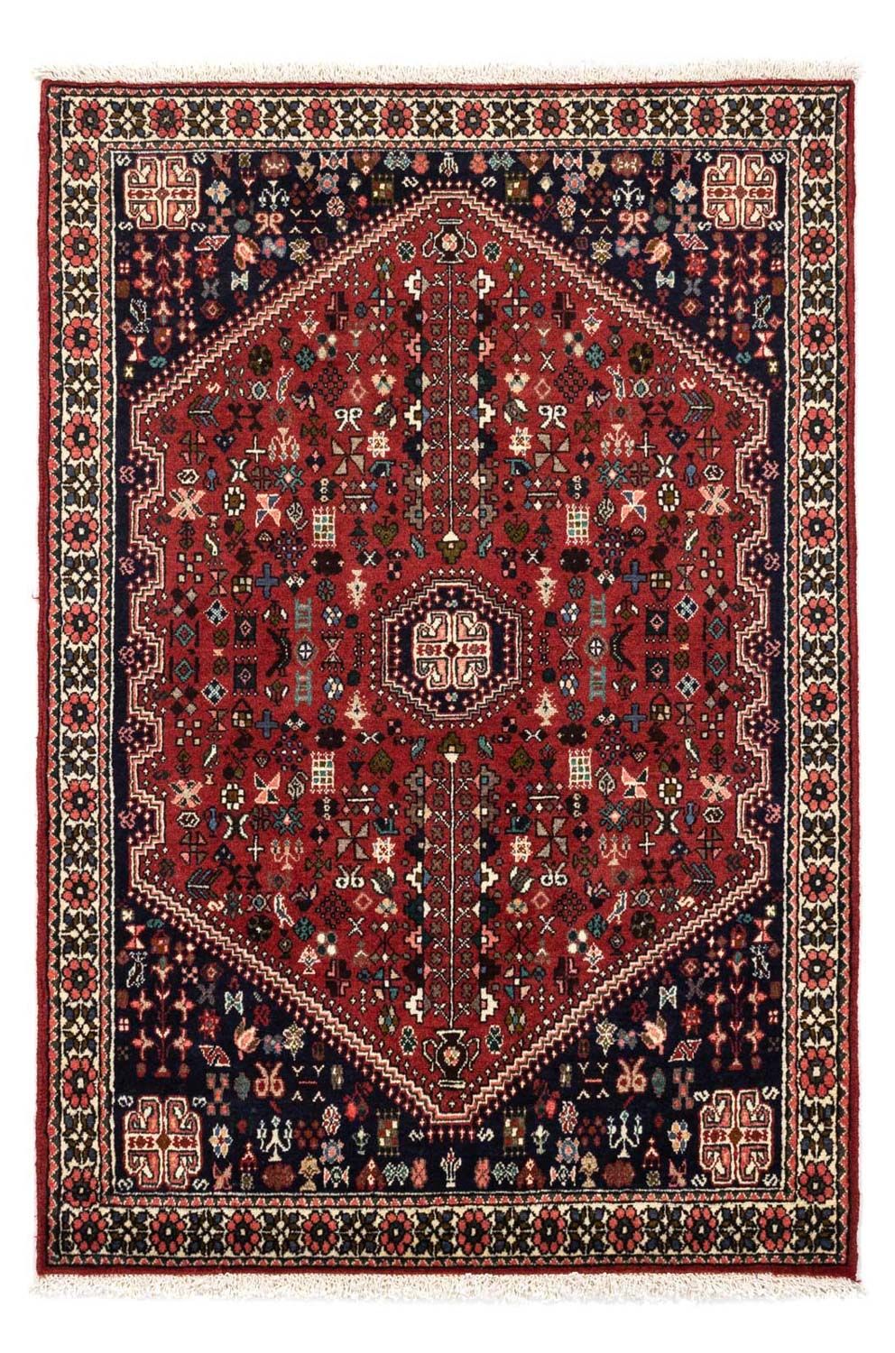 Persisk tæppe - Nomadisk - 151 x 99 cm - mørkeblå