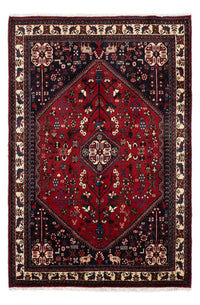 Persisk tæppe - Nomadisk - 154 x 100 cm - mørkeblå