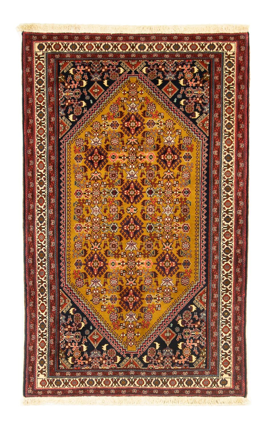 Persisk tæppe - Nomadisk - 158 x 98 cm - grøn