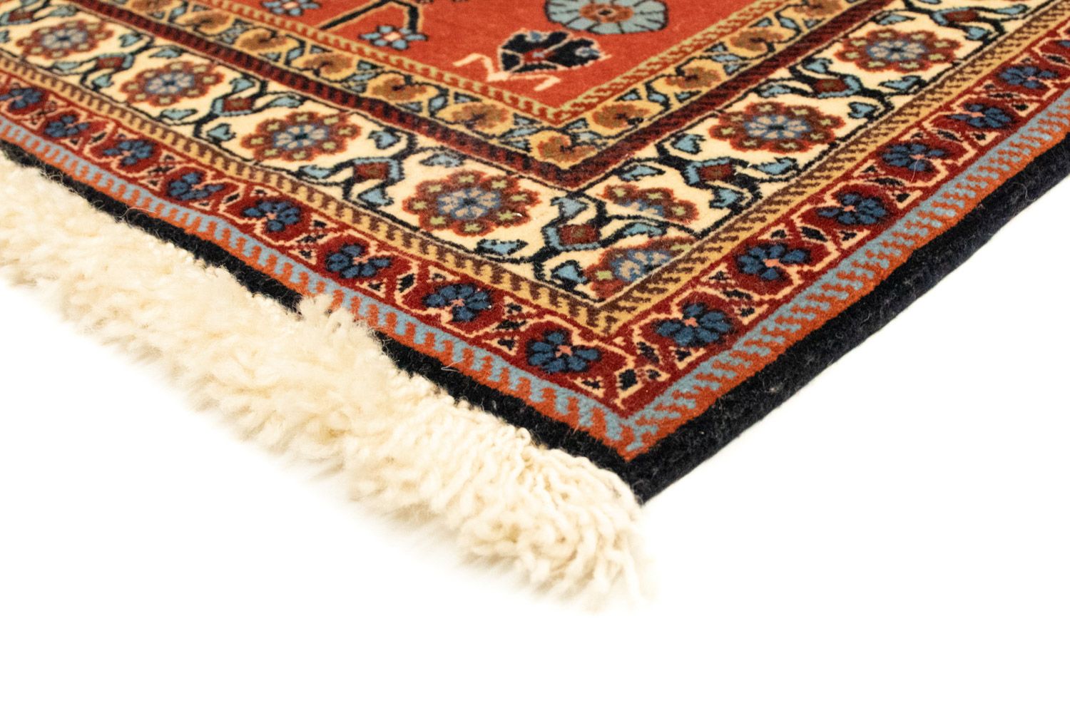 Persisk tæppe - Nomadisk - 152 x 113 cm - mørkeblå