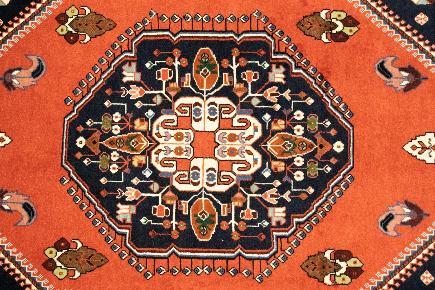 Persisk tæppe - Nomadisk - 153 x 102 cm - rust