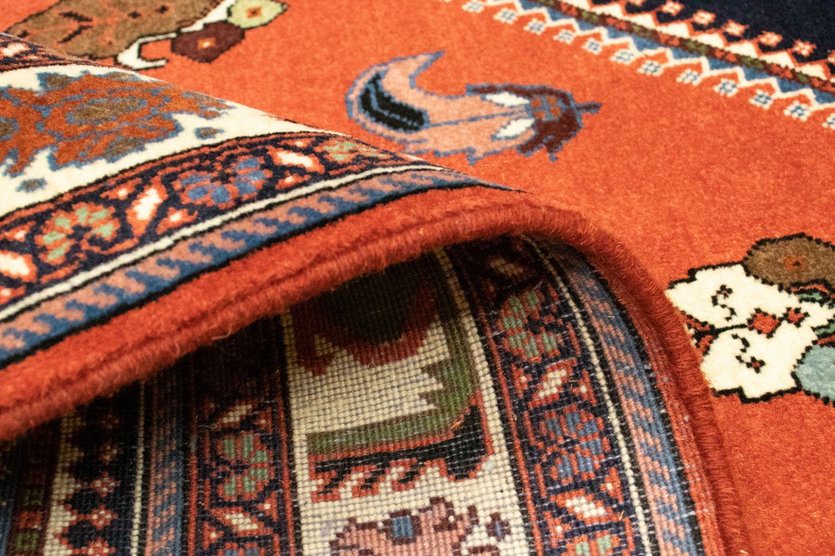 Persisk tæppe - Nomadisk - 153 x 102 cm - rust