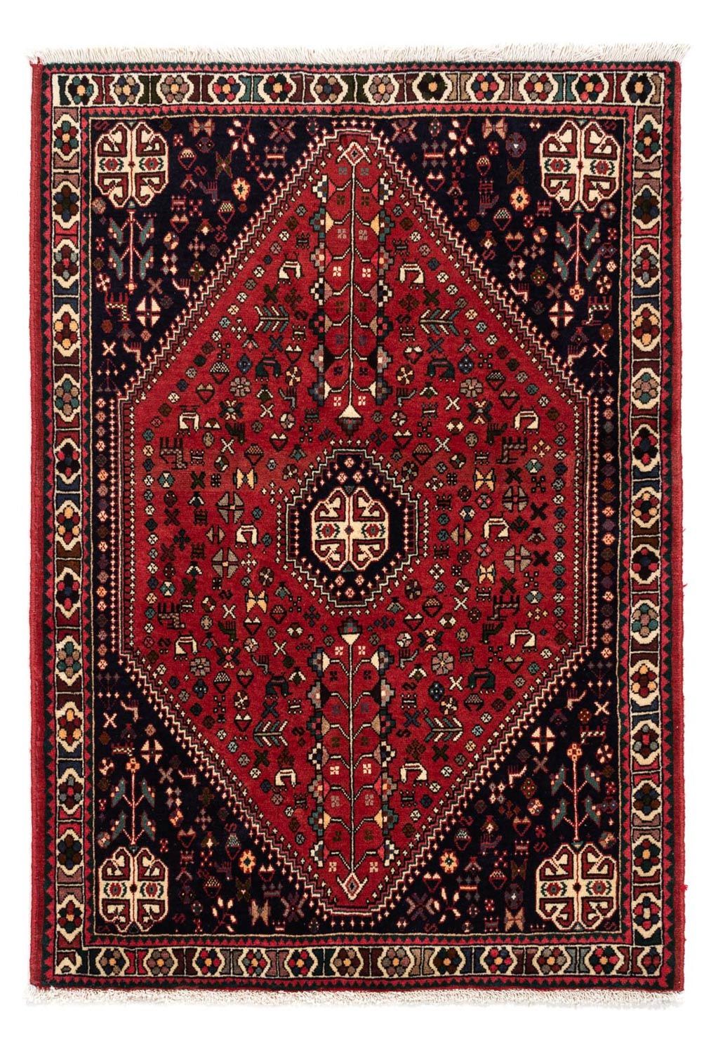 Persisk tæppe - Nomadisk - 153 x 107 cm - mørkeblå
