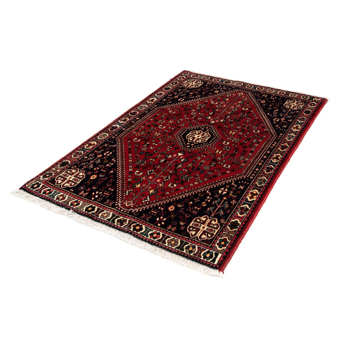 Persisk tæppe - Nomadisk - 153 x 107 cm - mørkeblå