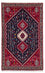 Persisk tæppe - Nomadisk - 130 x 78 cm - mørkeblå