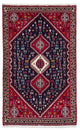 Persisk tæppe - Nomadisk - 130 x 78 cm - mørkeblå