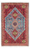 Persisk tæppe - Nomadisk - 124 x 80 cm - lysrød