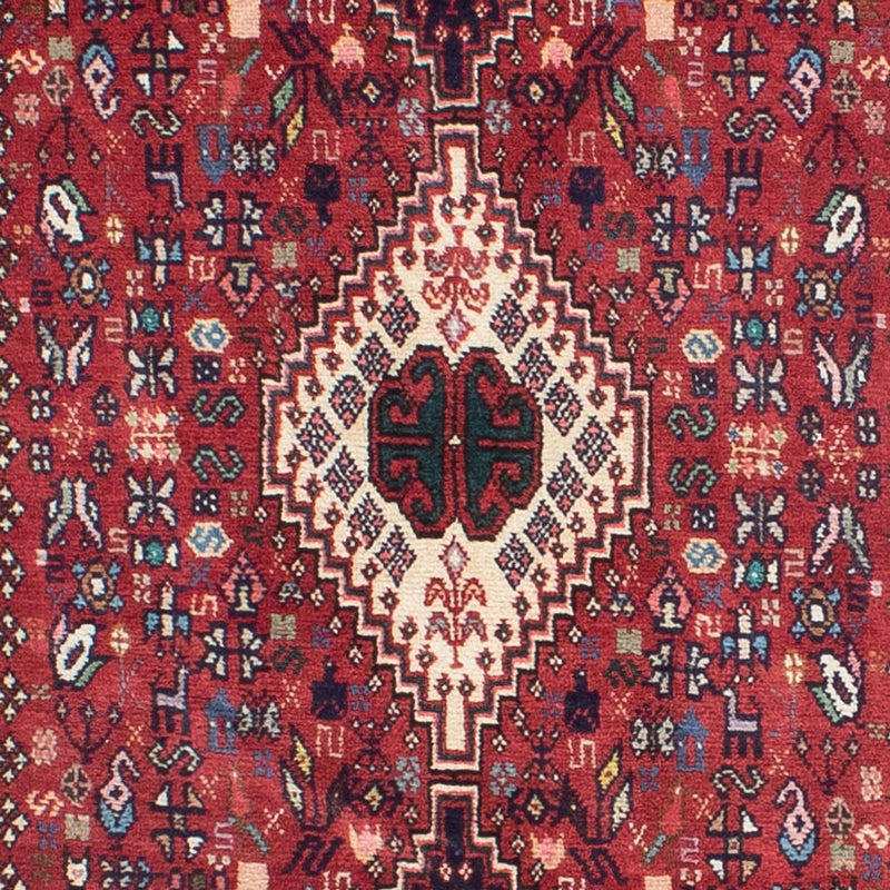 Løber Persisk tæppe - Nomadisk - 297 x 77 cm - mørkerød