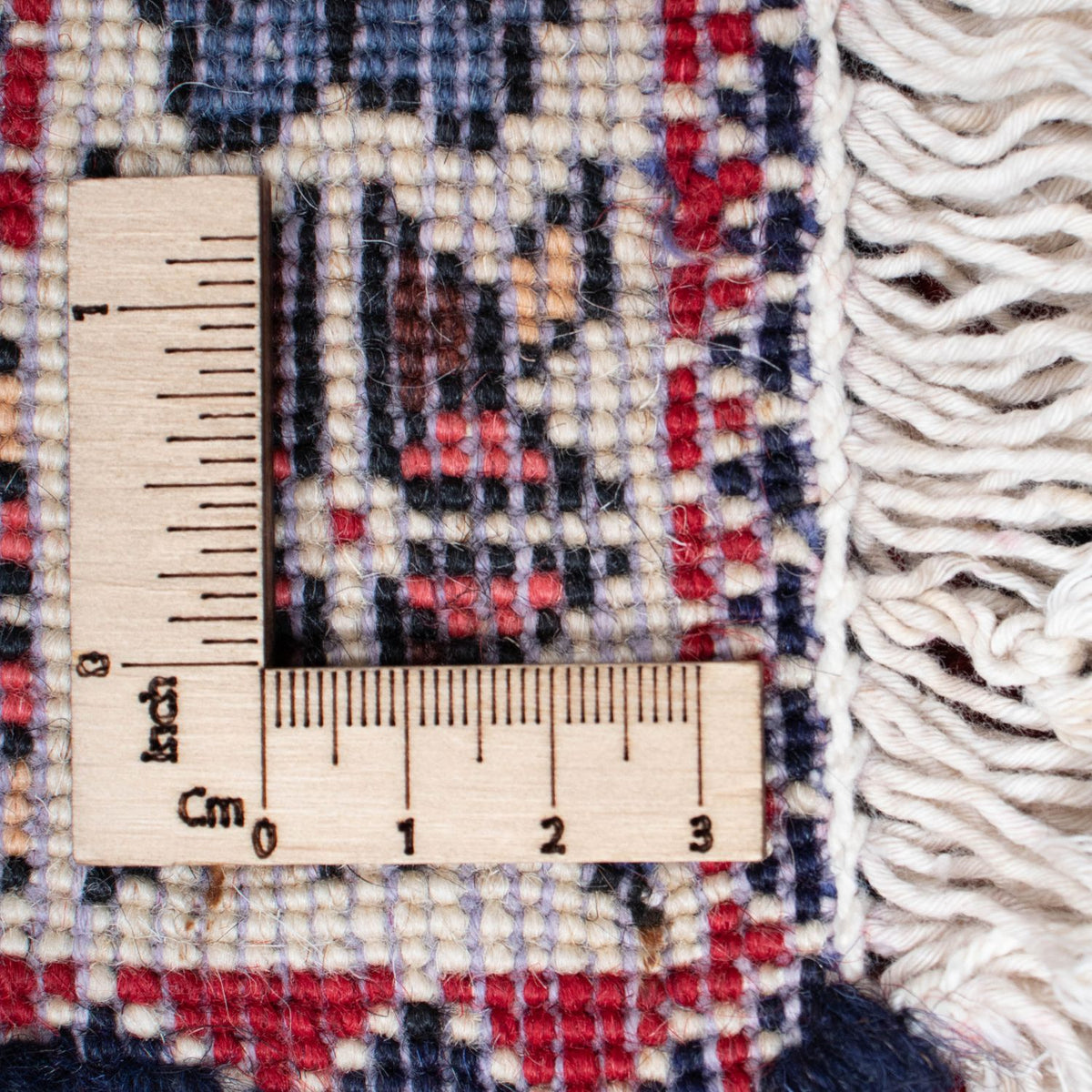 Løber Persisk tæppe - Nomadisk - 297 x 77 cm - mørkerød