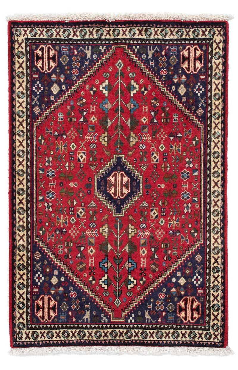 Persisk tæppe - Nomadisk - 120 x 77 cm - rød