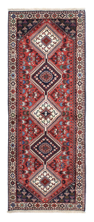 Løber Persisk tæppe - Nomadisk - 217 x 83 cm - rød