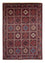 Persisk tæppe - Nomadisk - 353 x 246 cm - mørkerød