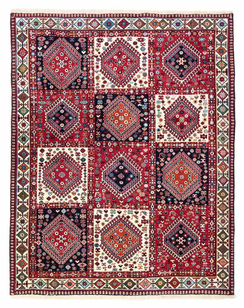 Persisk tæppe - Nomadisk - 191 x 153 cm - flerfarvet