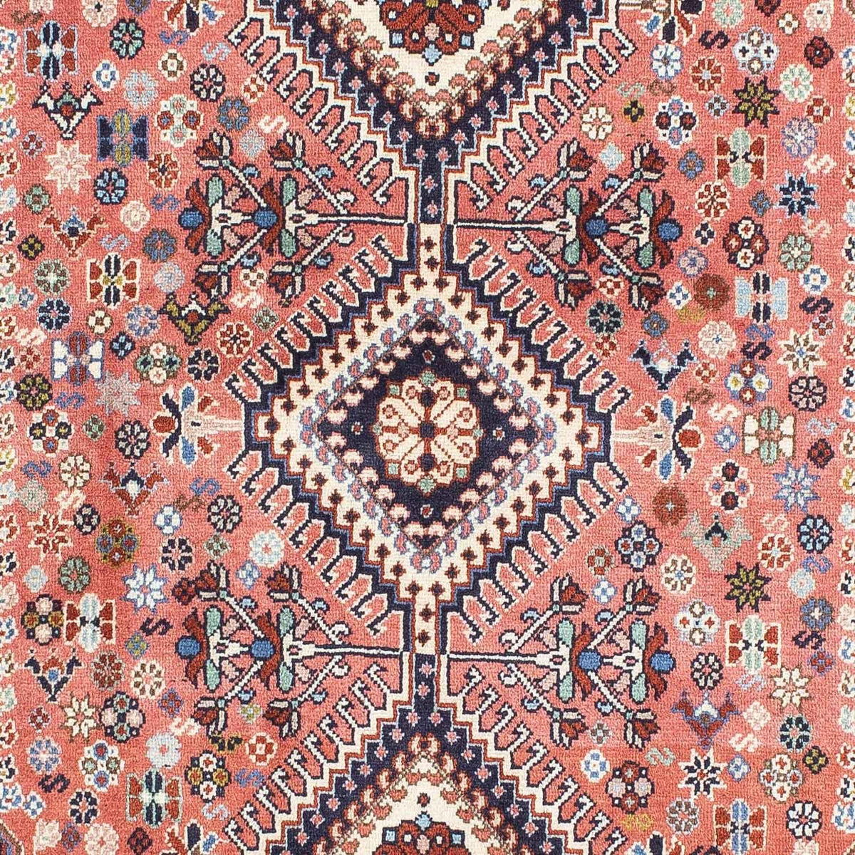 Persisk tæppe - Nomadisk - 155 x 103 cm - mørkeblå