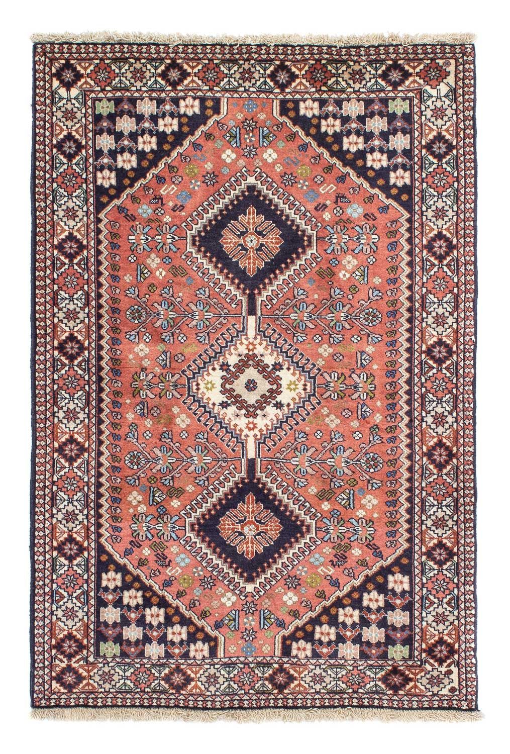 Persisk tæppe - Nomadisk - 150 x 100 cm - mørkeblå