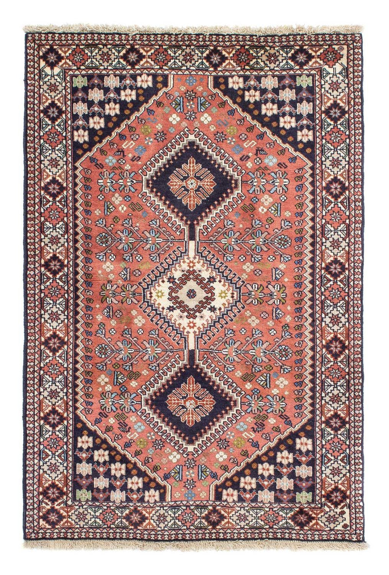 Persisk tæppe - Nomadisk - 150 x 100 cm - mørkeblå