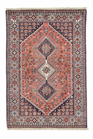 Persisk tæppe - Nomadisk - 150 x 101 cm - mørkeblå