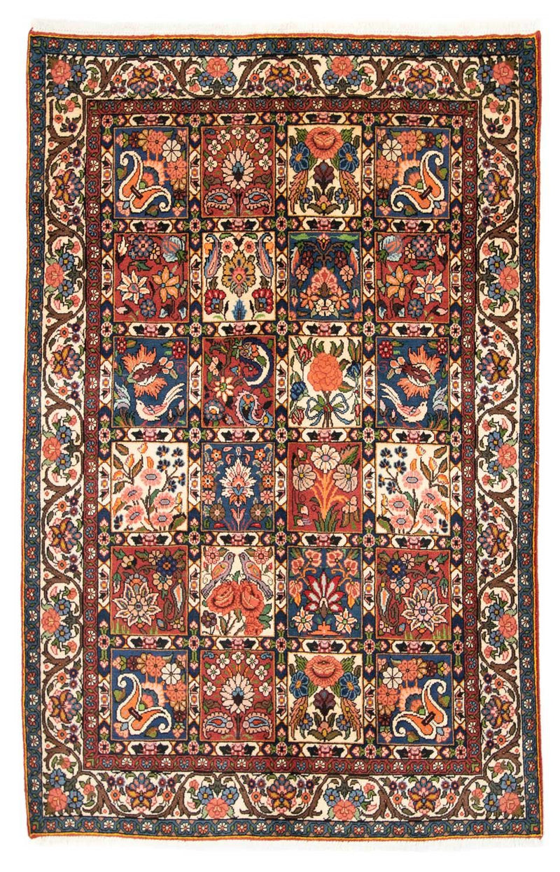 Persisk tæppe - Nomadisk - 200 x 136 cm - flerfarvet