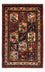 Persisk tæppe - Nomadisk - 172 x 110 cm - mørkerød