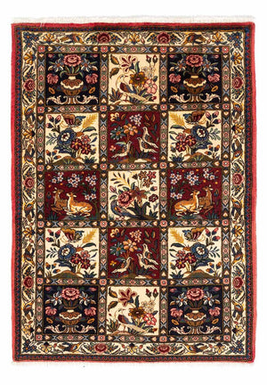 Persisk tæppe - Nomadisk - 148 x 103 cm - flerfarvet