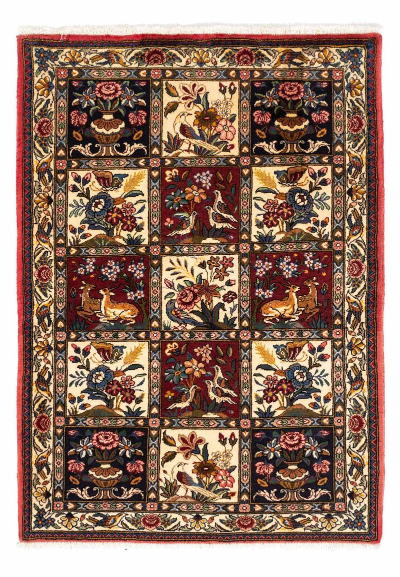 Persisk tæppe - Nomadisk - 148 x 103 cm - flerfarvet