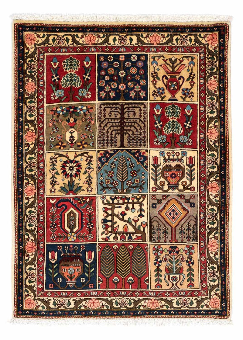 Persisk tæppe - Nomadisk - 153 x 110 cm - flerfarvet