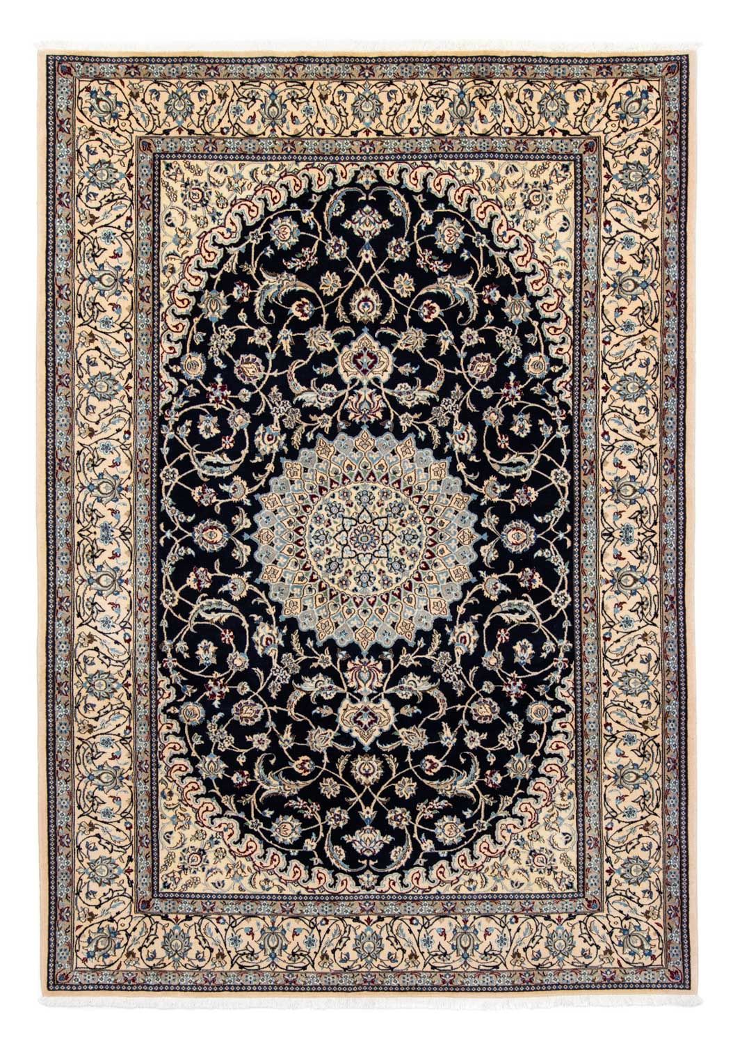 Persisk tæppe - Nain - Royal - 290 x 200 cm - sort