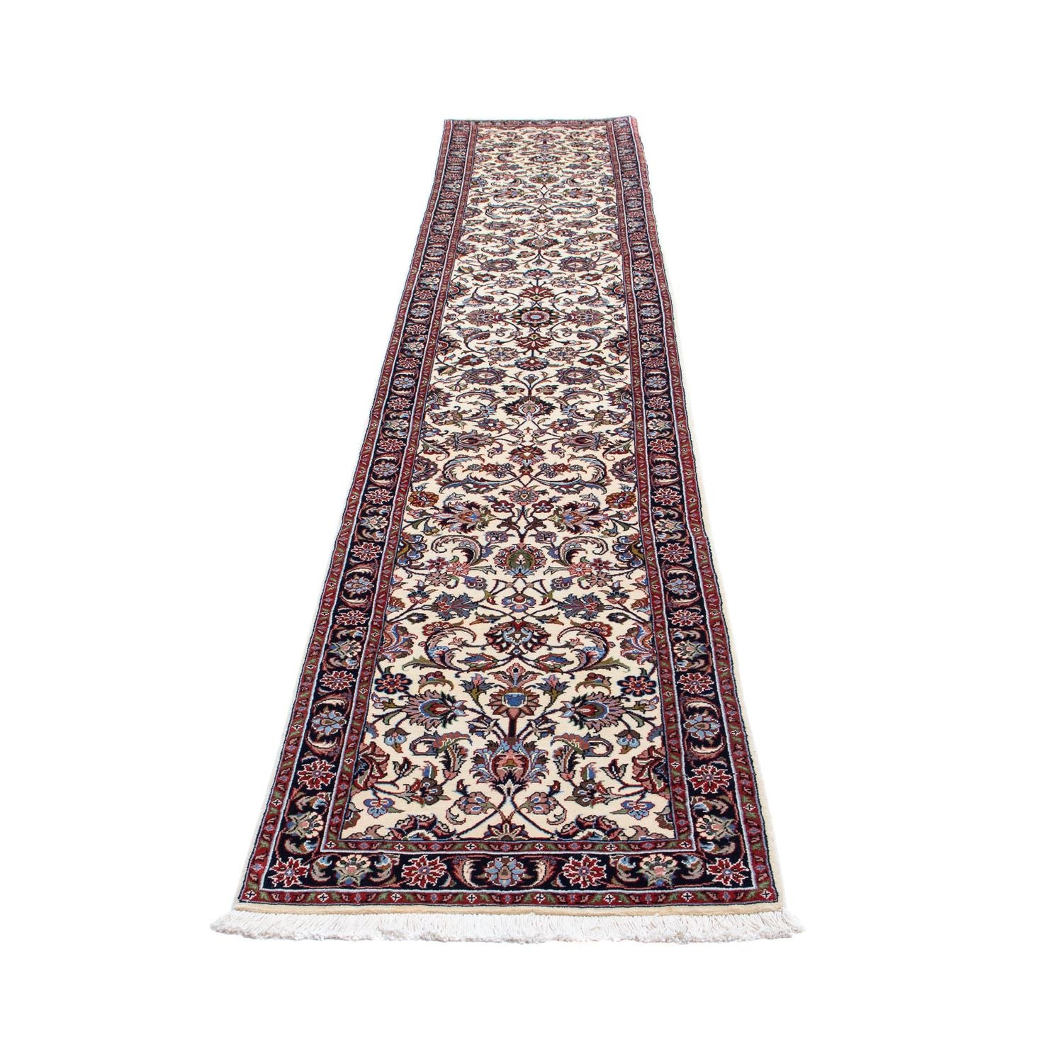 Løber Persisk tæppe - Classic - 391 x 68 cm - beige
