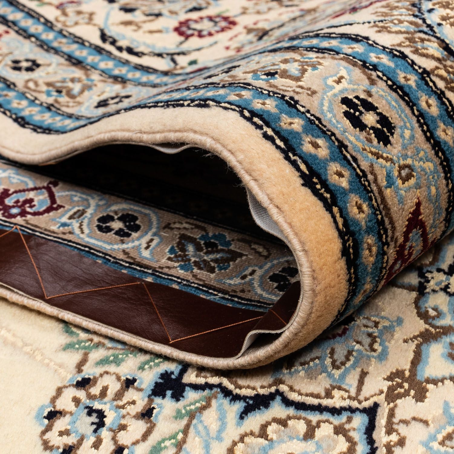 Persisk tæppe - Nain - Royal - 345 x 246 cm - beige