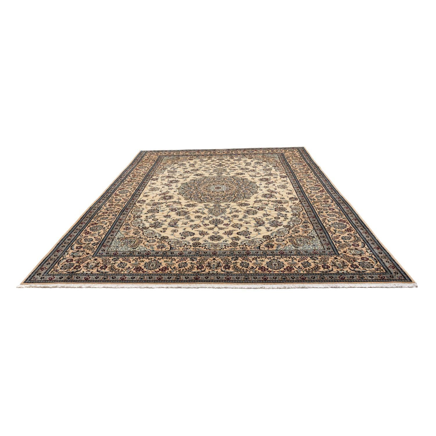 Persisk tæppe - Nain - Royal - 345 x 246 cm - beige