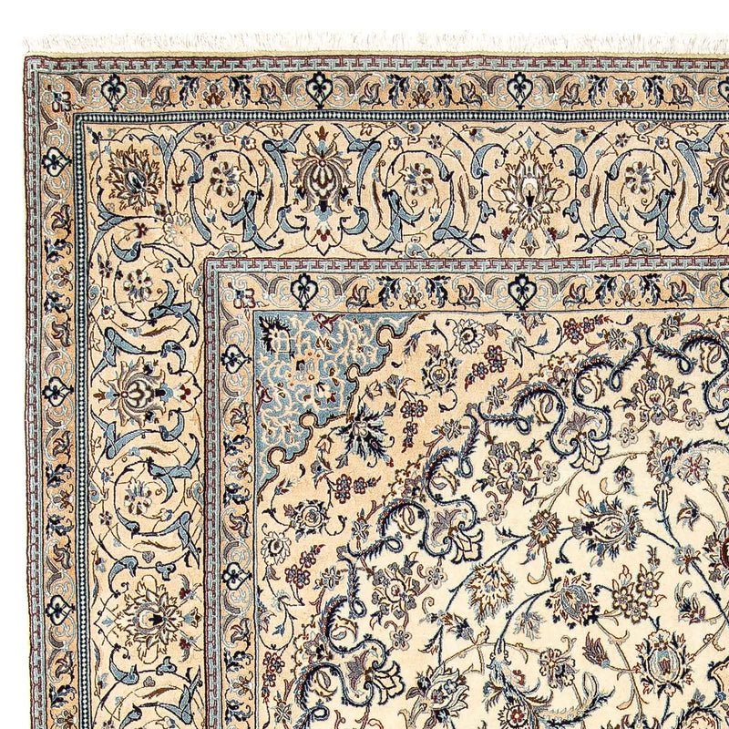 Persisk tæppe - Nain - Premium - 314 x 210 cm - beige