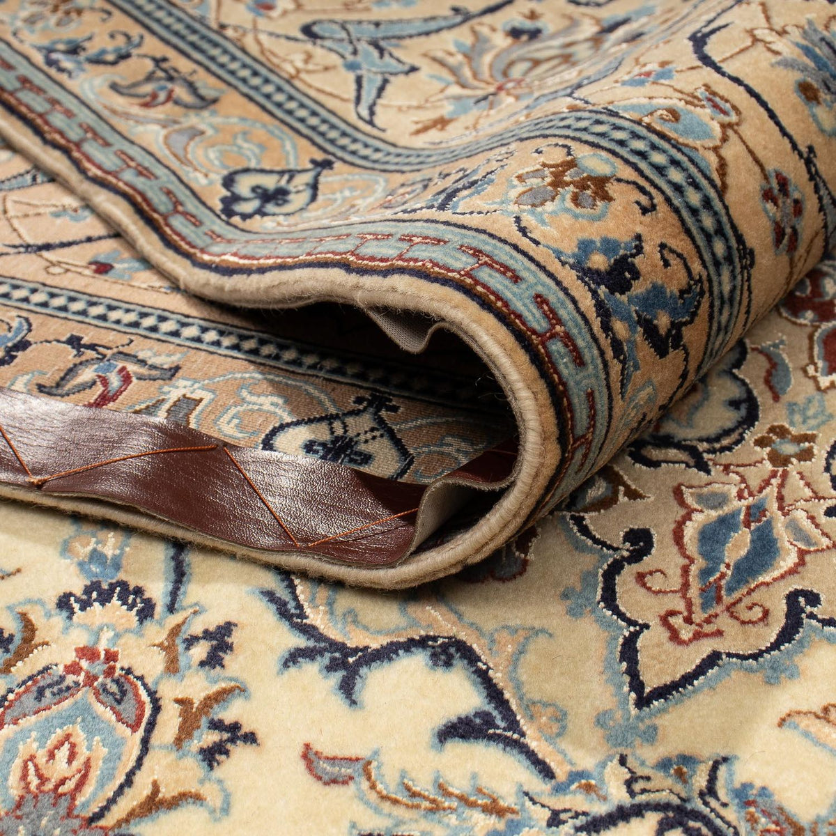 Persisk tæppe - Nain - Premium - 314 x 210 cm - beige