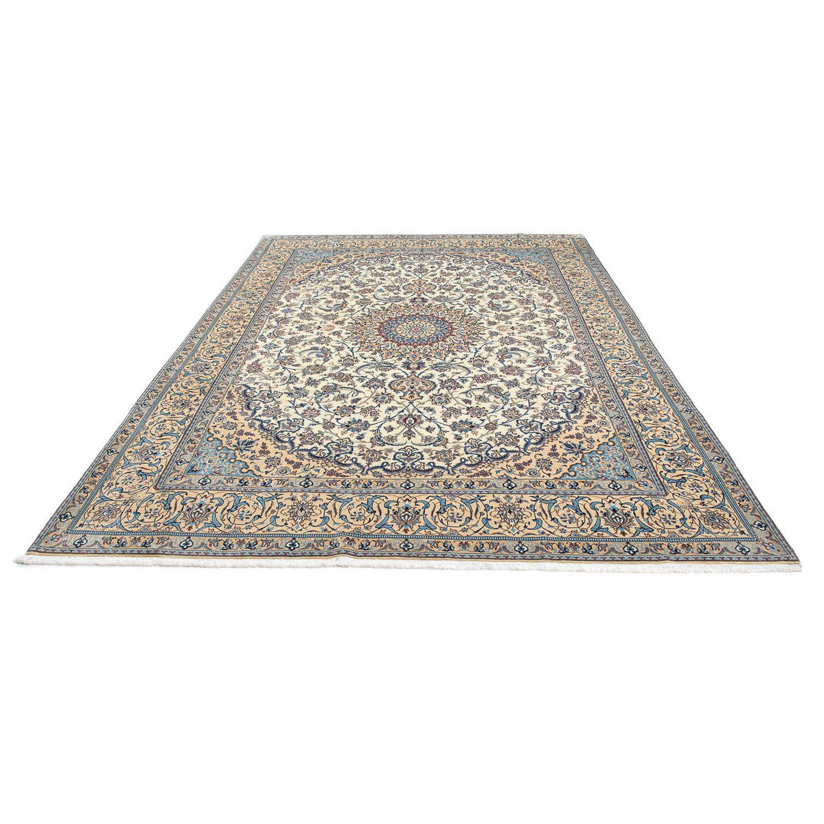 Persisk tæppe - Nain - Premium - 314 x 210 cm - beige